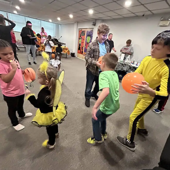 Kids at St John's MCC Church in Raleigh, NC