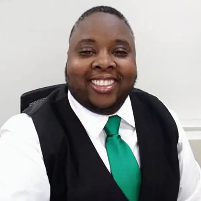 Rev. Paully Adams at St John's MCC Church in Raleigh, NC